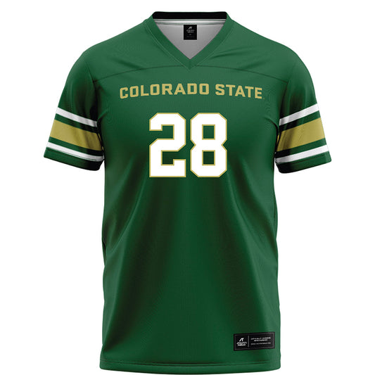 Colorado State - NCAA Football : Dante Scott - Green Football Jersey