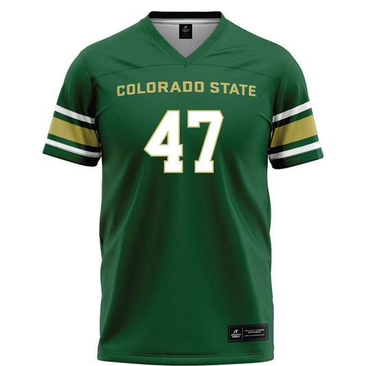 Colorado State - NCAA Football : Drew Rodriguez - Green Football Jersey
