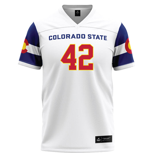 Colorado State - NCAA Football : Jaden Landrum - State Pride Football Jersey