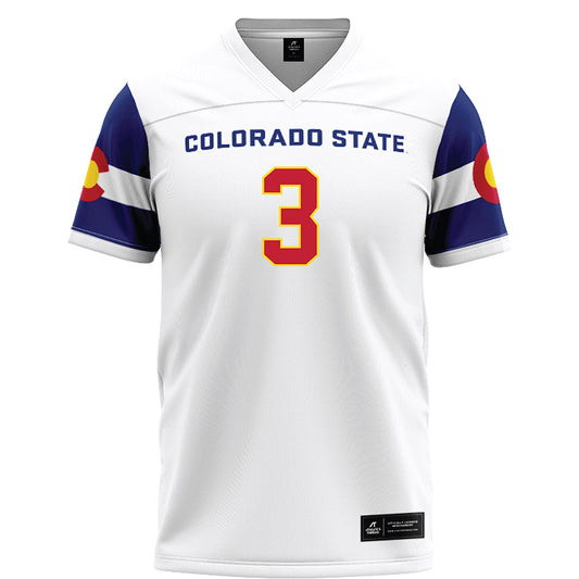 Colorado State - NCAA Football : Darius Curry - State Pride Football Jersey-0