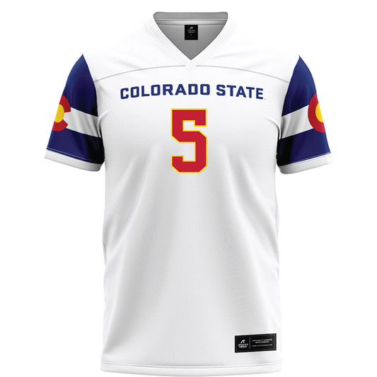 Colorado State - NCAA Football : Petey Tucker - State Pride Football Jersey-0
