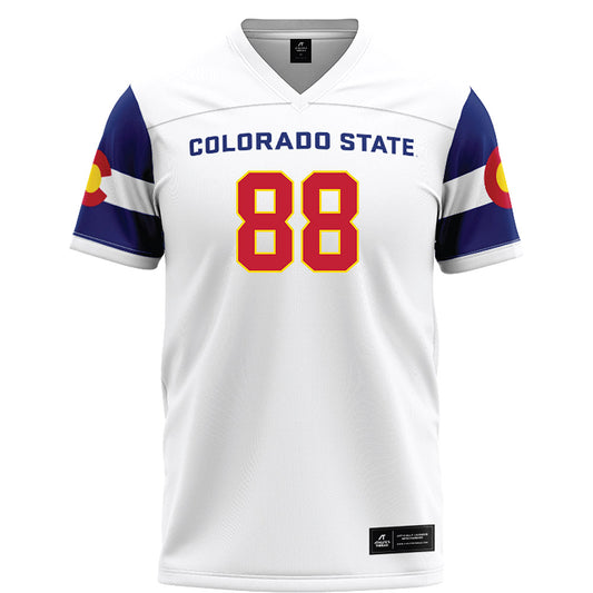 Colorado State - NCAA Football : Jordan McIntyre - State Pride Football Jersey-0
