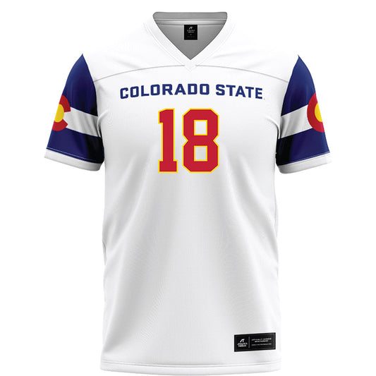 Colorado State - NCAA Football : Asher Noland - State Pride Football Jersey-0