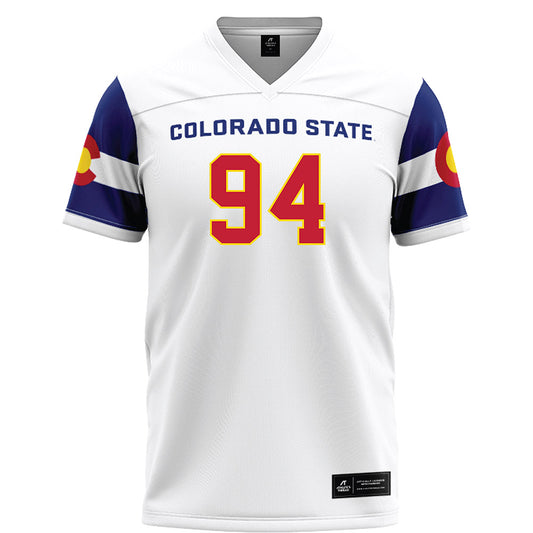 Colorado State - NCAA Football : Cam Bariteau - State Pride Football Jersey