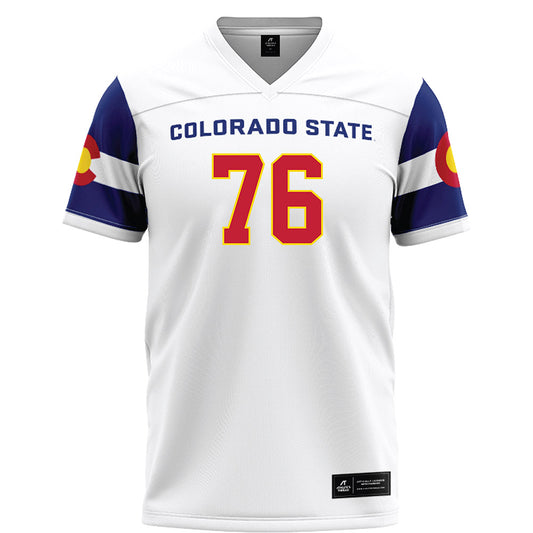 Colorado State - NCAA Football : Keegan Hamilton - State Pride Football Jersey