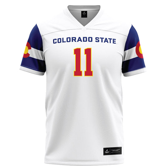 Colorado State - NCAA Football : Jeremy Naborne-Owens - State Pride Football Jersey-0