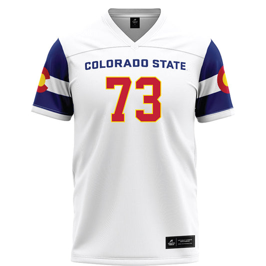 Colorado State - NCAA Football : Braden Hales - State Pride Football Jersey-0