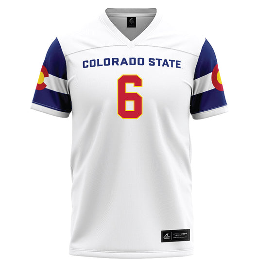 Colorado State - NCAA Football : Elijah Brown - State Pride Football Jersey-0