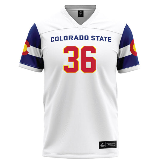 Colorado State - NCAA Football : Casey Carr - State Pride Football Jersey-0