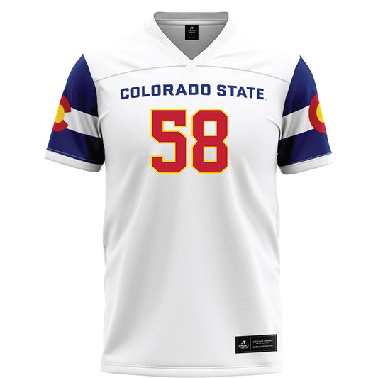 Colorado State - NCAA Football : Peyton Garrett - State Pride Football Jersey-0