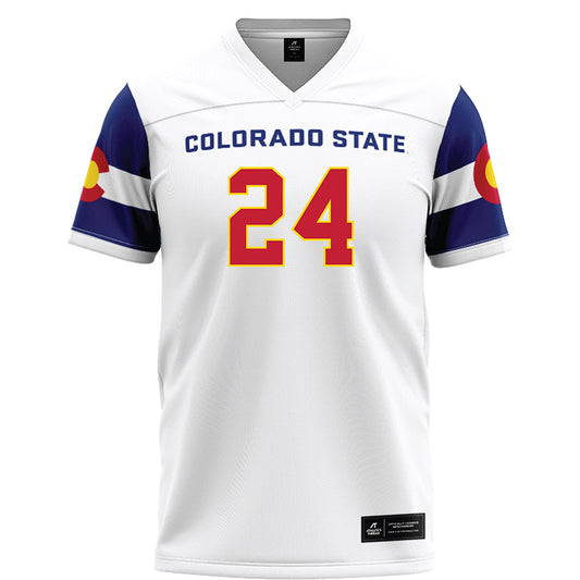 Colorado State - NCAA Football : Trey Vincent - State Pride Football Jersey-0