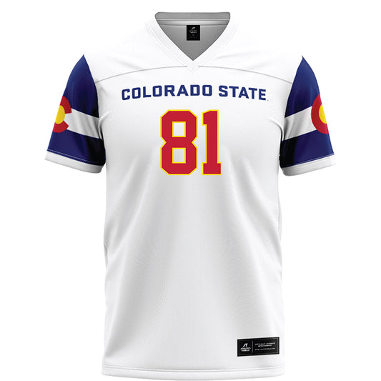 Colorado State - NCAA Football : Rocky Beers - State Pride Football Jersey-0