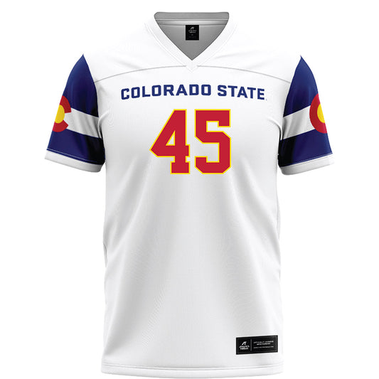 Colorado State - NCAA Football : Morgan Tribbett - State Pride Football Jersey