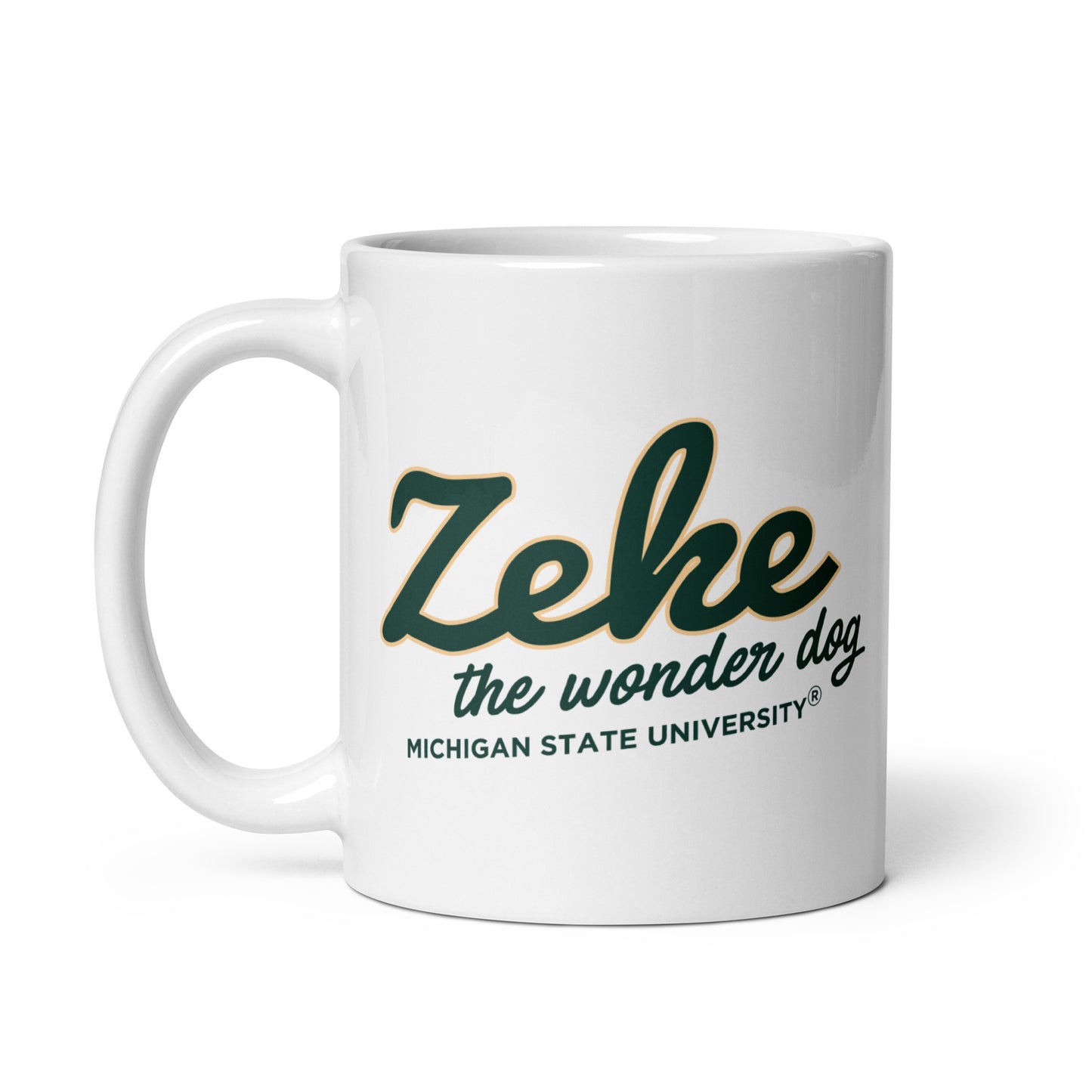 Michigan State - NCAA Football : Zeke The Wonder Dog - mug