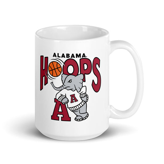 Alabama - NCAA Men's Basketball - Hoops Glossy mug