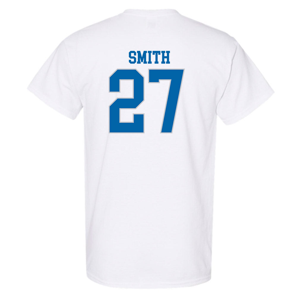 MTSU - NCAA Football : Rickey Smith - White Replica Shersey Short Sleeve T-Shirt