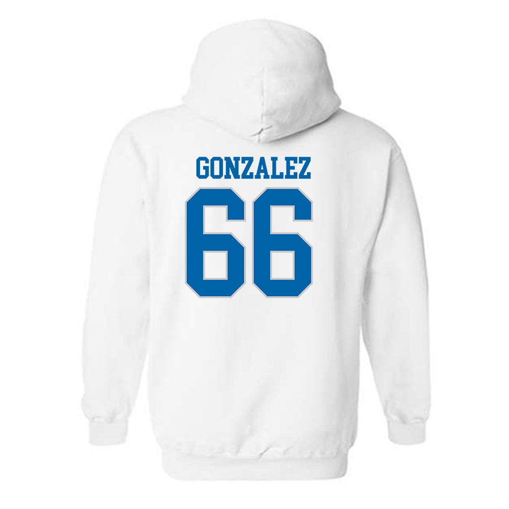 MTSU - NCAA Football : Daniel Gonzalez - Hooded Sweatshirt Replica Shersey