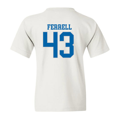 MTSU - NCAA Football : Trevon Ferrell - White Replica Shersey Youth T-Shirt