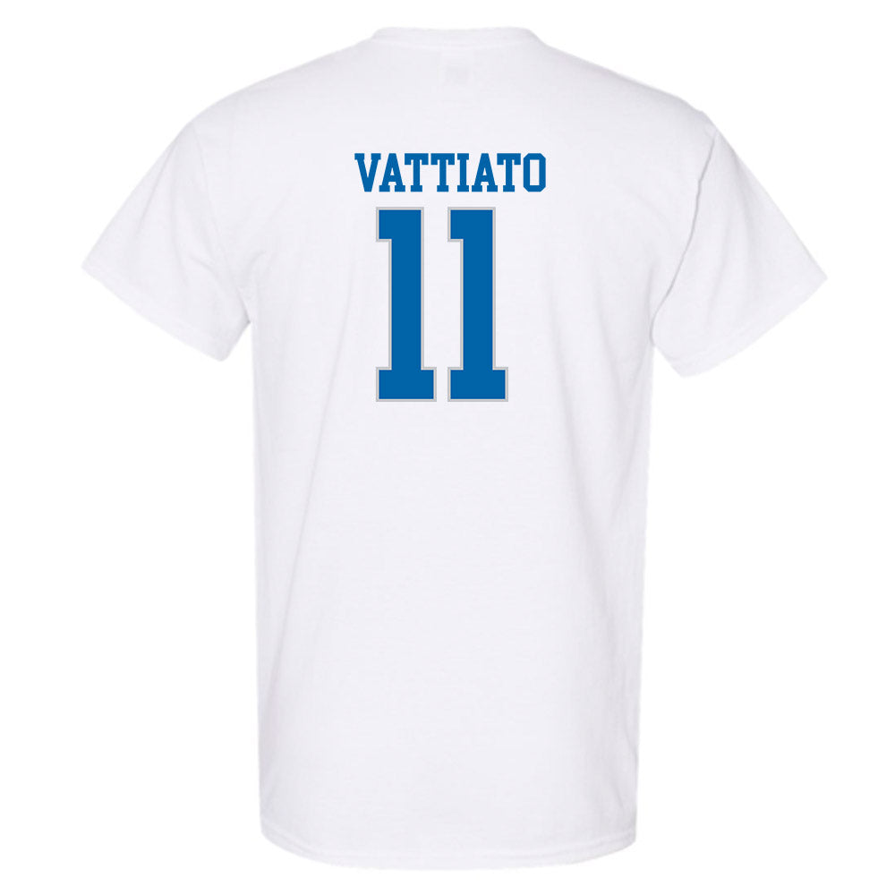 MTSU - NCAA Football : Nicholas Vattiato - White Replica Shersey Short Sleeve T-Shirt