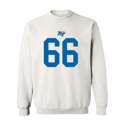 MTSU - NCAA Football : Daniel Gonzalez - Crewneck Sweatshirt Replica Shersey