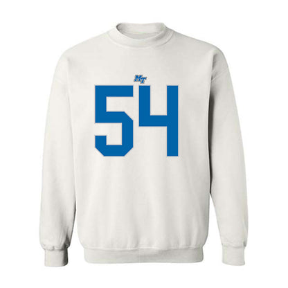 MTSU - NCAA Football : Connor Dougherty - White Replica Shersey Sweatshirt