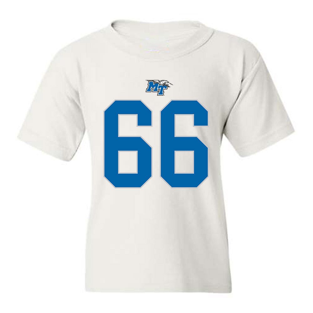 MTSU - NCAA Football : Daniel Gonzalez - Youth T-Shirt Replica Shersey