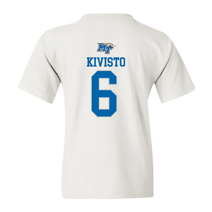 MTSU - NCAA Women's Soccer : Cambell Kivisto - White Replica Shersey Youth T-Shirt