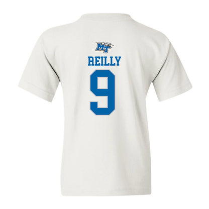 MTSU - NCAA Women's Soccer : Jackie Reilly - White Replica Shersey Youth T-Shirt