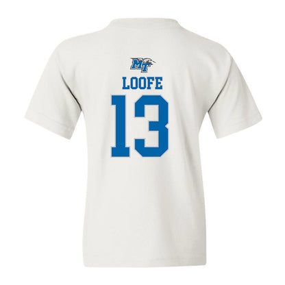 MTSU - NCAA Men's Basketball : Chris Loofe - Youth T-Shirt Replica Shersey