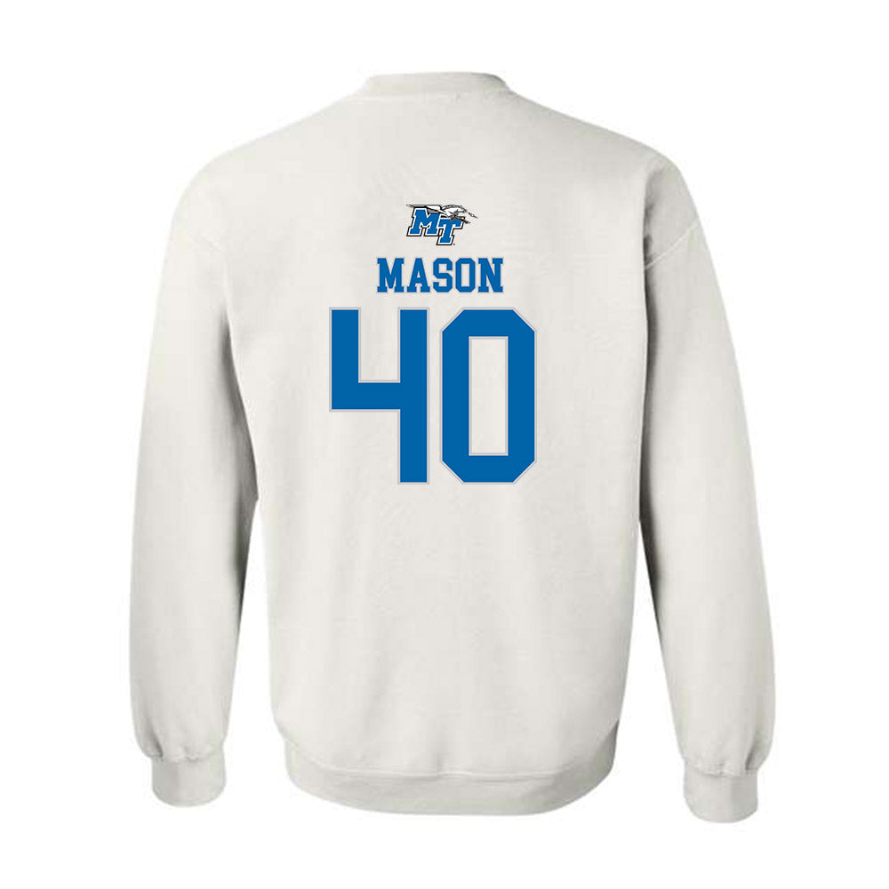 MTSU - NCAA Women's Basketball : Meioshe Mason - Crewneck Sweatshirt Replica Shersey