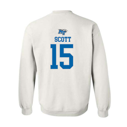 MTSU - NCAA Women's Basketball : TaMia Scott - Crewneck Sweatshirt Replica Shersey