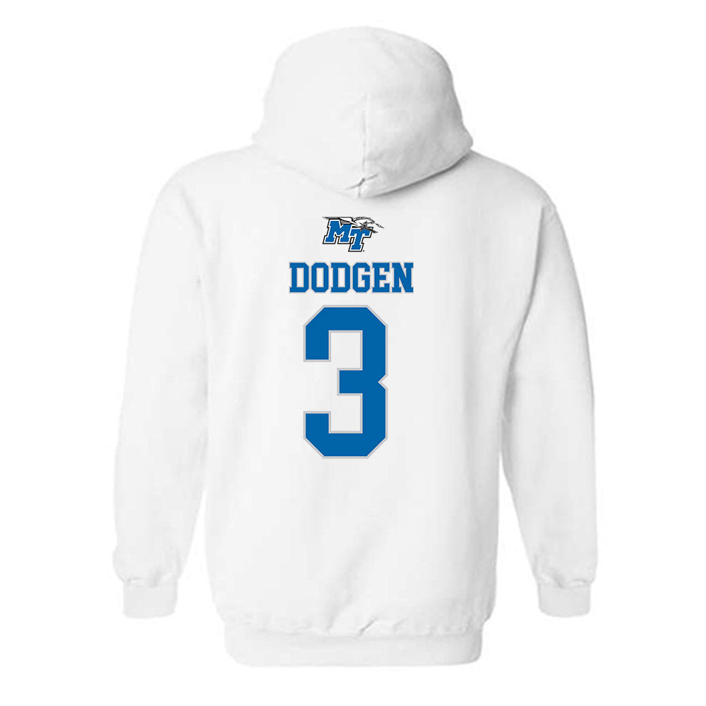 MTSU - NCAA Women's Basketball : Gracie Dodgen - Hooded Sweatshirt Replica Shersey