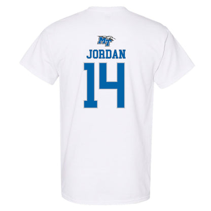 MTSU - NCAA Men's Basketball : Jalen Jordan - T-Shirt Replica Shersey