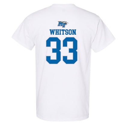 MTSU - NCAA Women's Basketball : Courtney Whitson - T-Shirt Replica Shersey