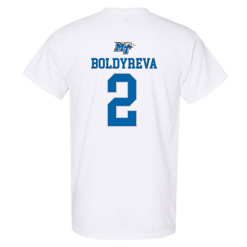 MTSU - NCAA Women's Basketball : Anastasiia Boldyreva - T-Shirt Replica Shersey
