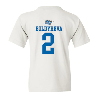 MTSU - NCAA Women's Basketball : Anastasiia Boldyreva - Youth T-Shirt Replica Shersey