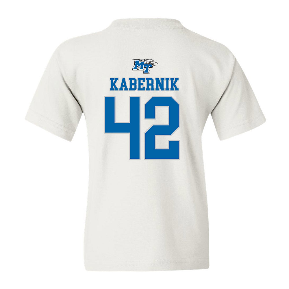 MTSU - NCAA Women's Basketball : Stanislava Kabernik - Youth T-Shirt Replica Shersey