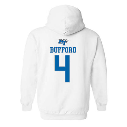 MTSU - NCAA Men's Basketball : Justin Bufford - Hooded Sweatshirt Replica Shersey