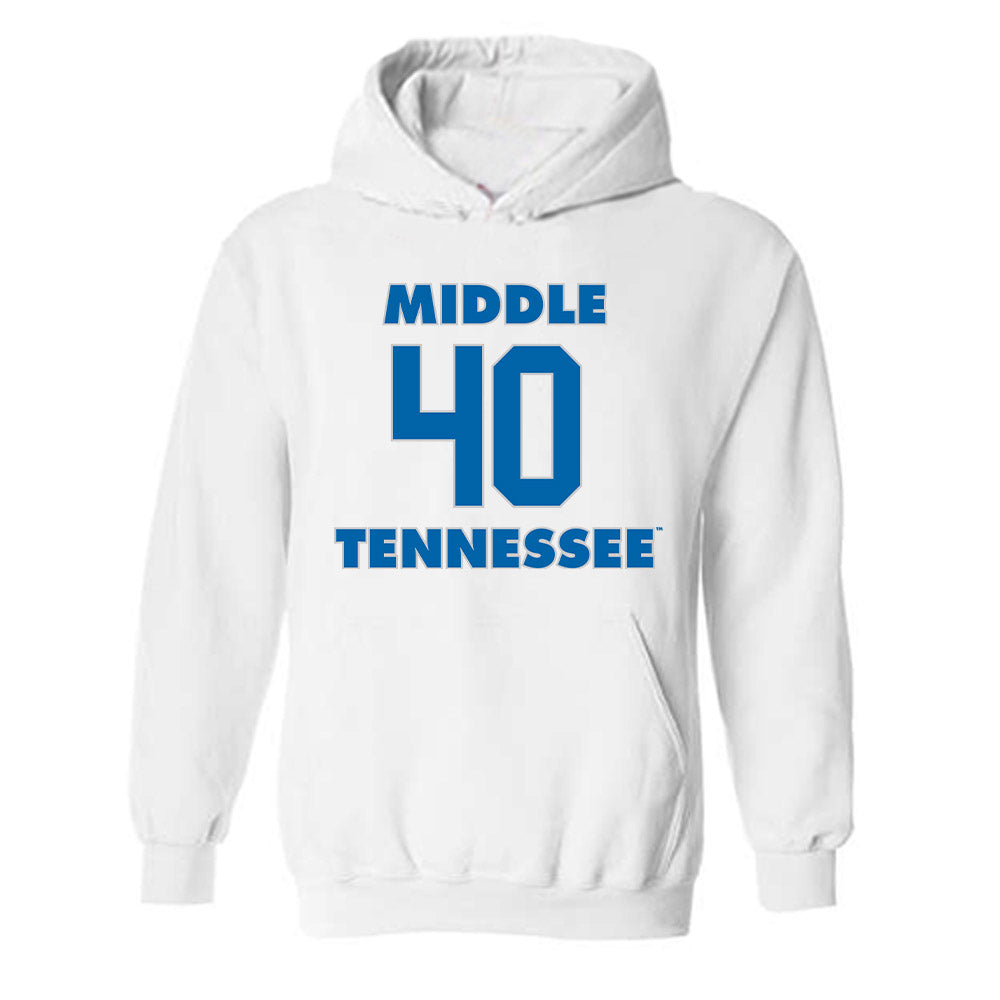 MTSU - NCAA Women's Basketball : Meioshe Mason - Hooded Sweatshirt Replica Shersey