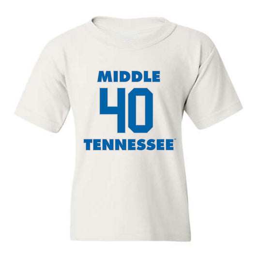 MTSU - NCAA Women's Basketball : Meioshe Mason - Youth T-Shirt Replica Shersey