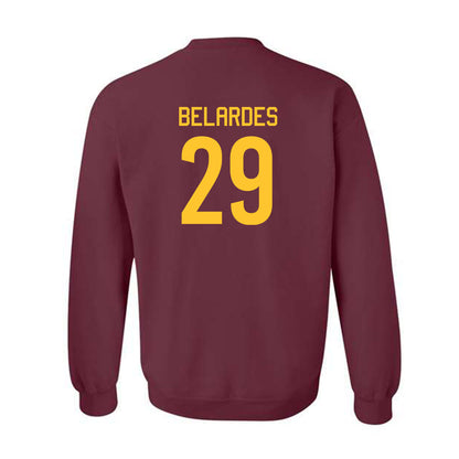 Arizona State - NCAA Baseball : Alec Belardes - Crewneck Sweatshirt Classic Shersey