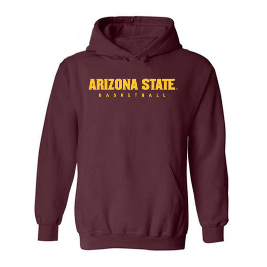 Arizona State - NCAA Women's Basketball : Jaddan Simmons - Maroon Classic Hooded Sweatshirt