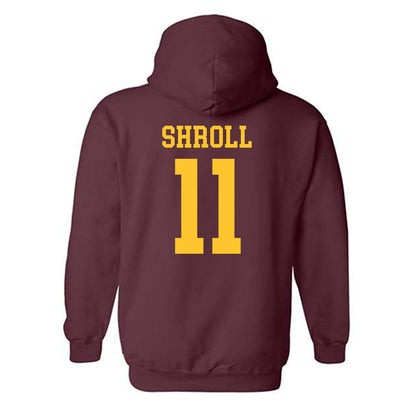 Arizona State - NCAA Women's Volleyball : Mary Shroll - Hooded Sweatshirt Classic Shersey