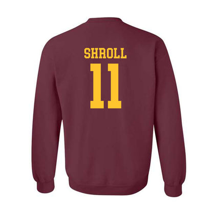 Arizona State - NCAA Women's Volleyball : Mary Shroll - Crewneck Sweatshirt Classic Shersey