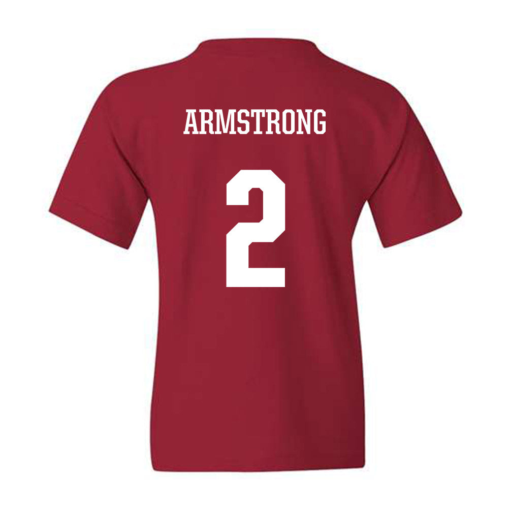 Arkansas - NCAA Football : Andrew Armstrong - Classic Shersey Youth T-Shirt