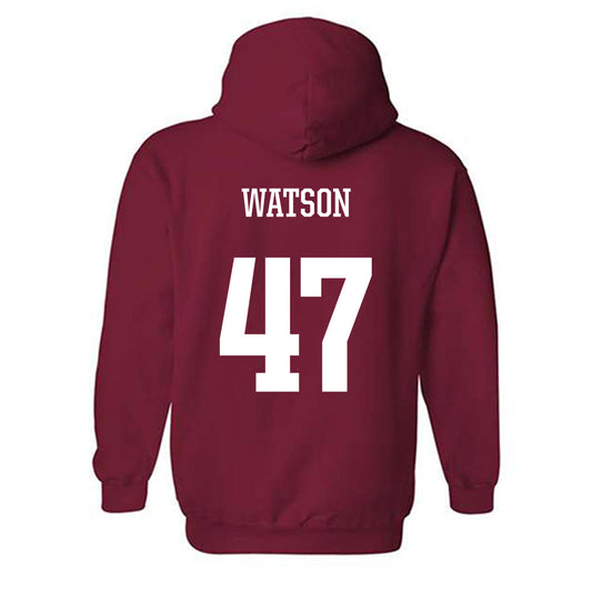 Arkansas - NCAA Football : Braylon Watson - Hooded Sweatshirt Classic Shersey