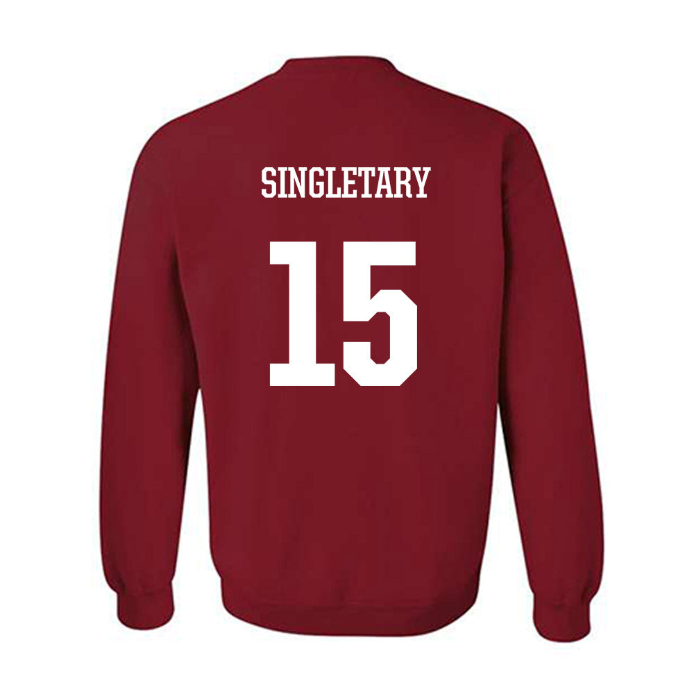 Arkansas - NCAA Football : Jaheim Singletary - Classic Sweatshirt