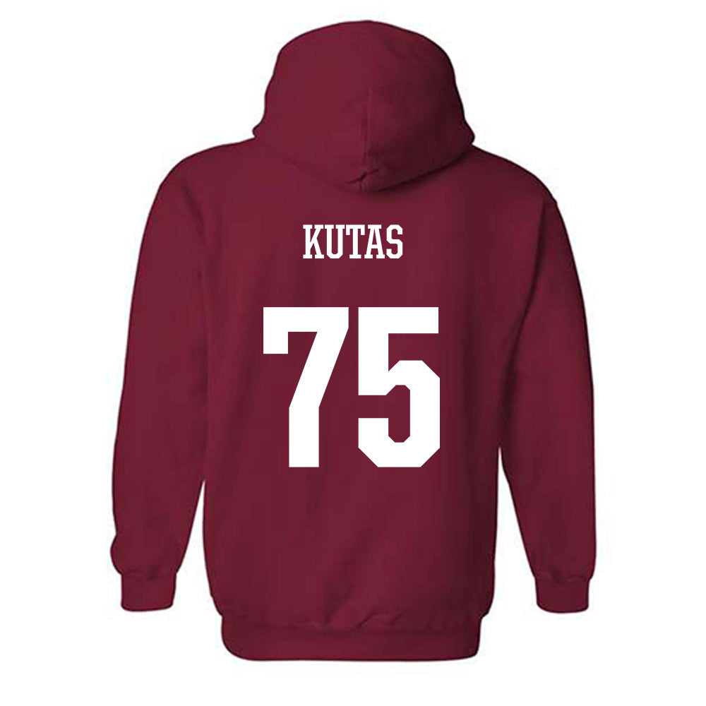 Arkansas - NCAA Football : Patrick Kutas - Classic Shersey Hooded Sweatshirt