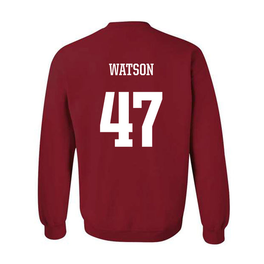 Arkansas - NCAA Football : Braylon Watson - Crewneck Sweatshirt Classic Shersey