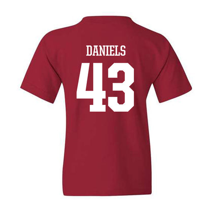 Arkansas - NCAA Women's Basketball : Makayla Daniels - Youth T-Shirt Classic Shersey